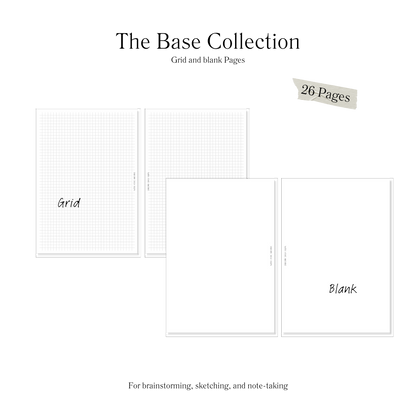 Base Inserts (Grid, Blank)