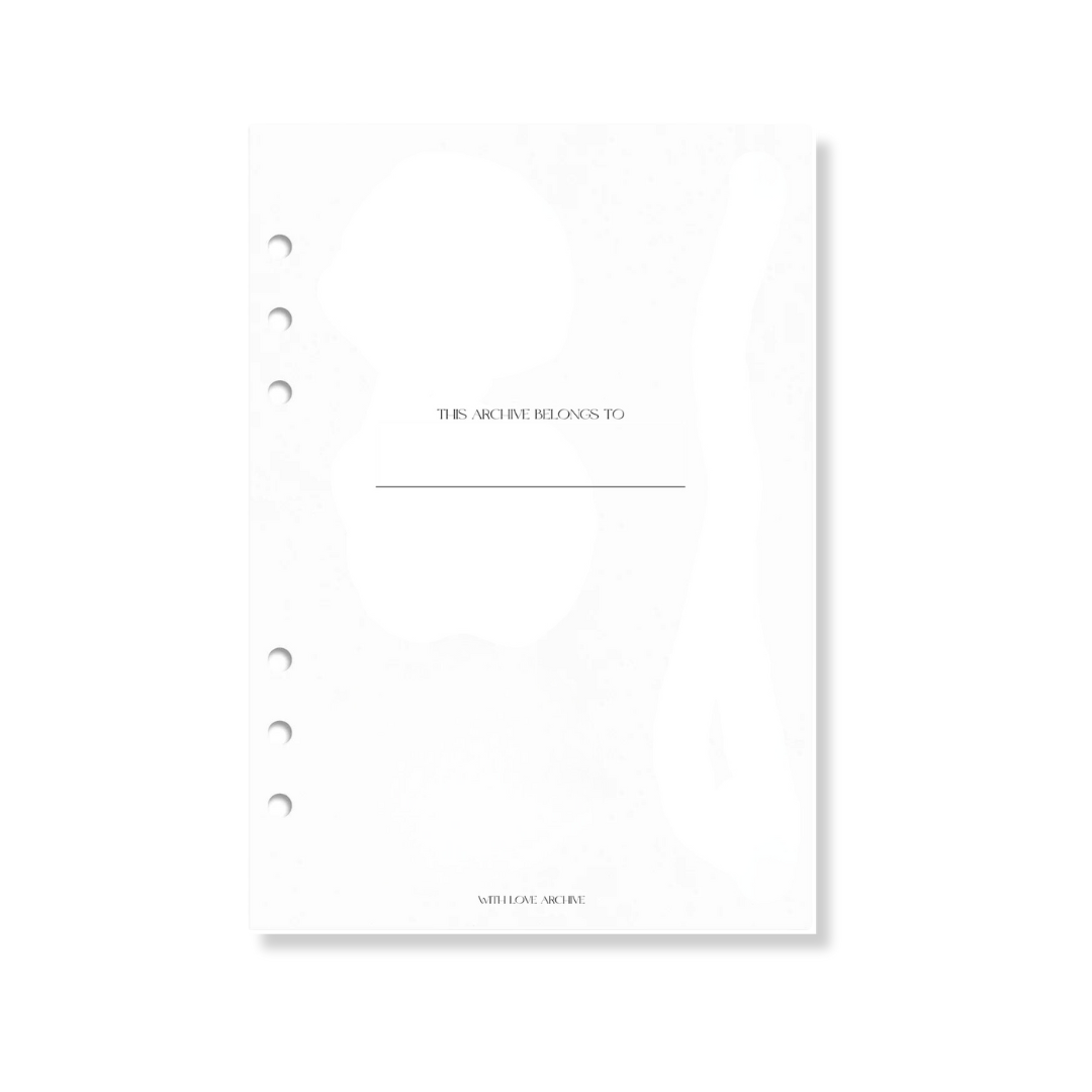 Undated inserts featuring 6 months of planning, thoughtfully designed to provide ample space and structure for organizing your schedule and tasks.